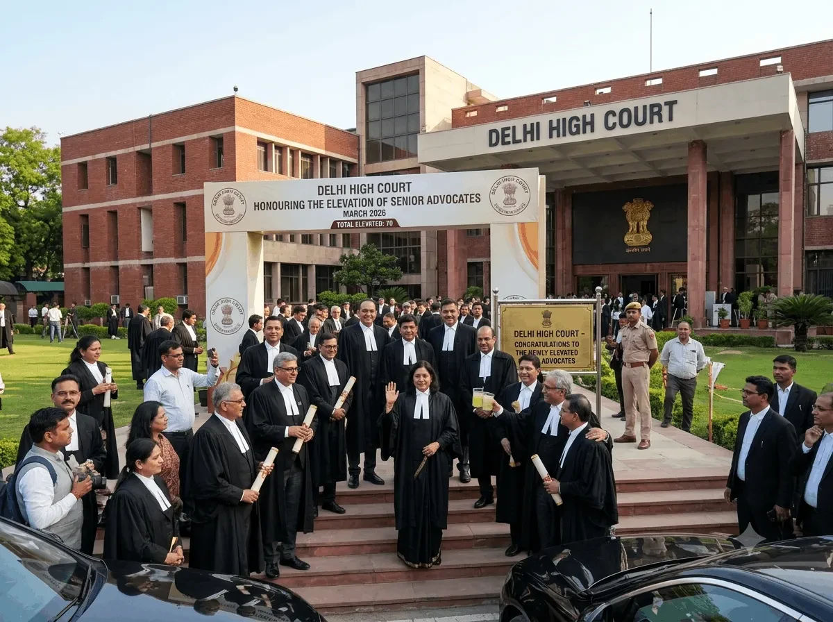 Delhi High Court Elevates 70 Lawyers to Senior Advocate Status