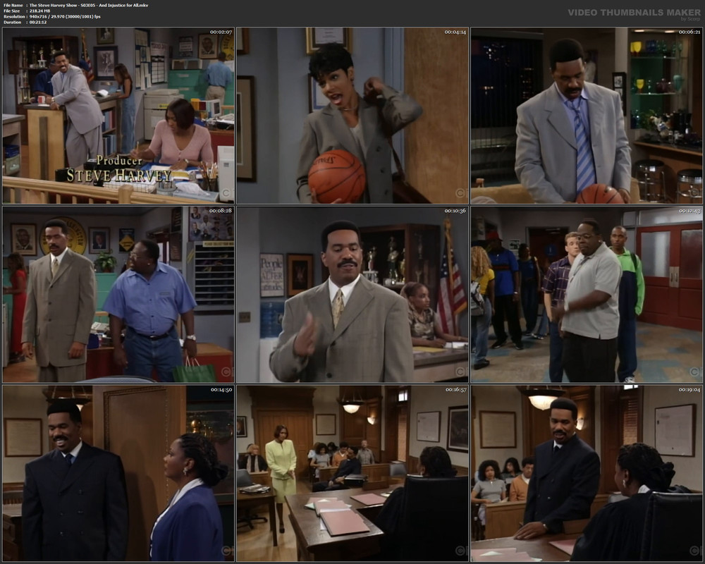 The Steve Harvey Show - S03E05 - And Injustice for All.mkv