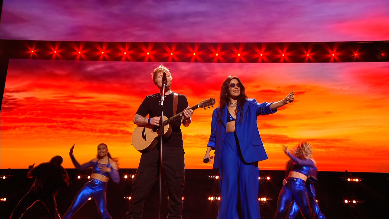 Camila Cabello - Fix You & Bam Bam(ft.Ed Sheeran),Concert for Ukraine,March 29, 2022(FEED-1080i-MPA2