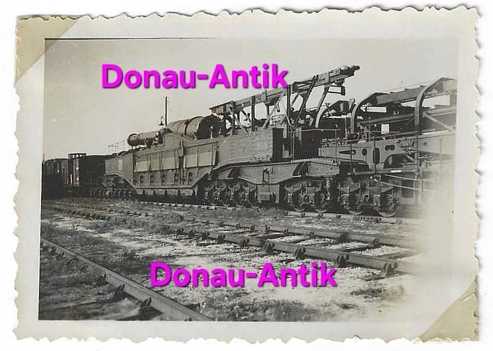 Foto Schweres Eisenbahngeschütz Eisenbahn Geschütz Technik Wehrmacht