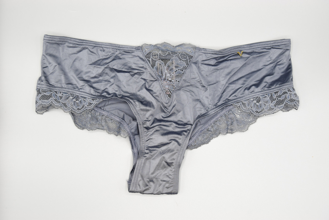 Victoria's Secret Very Sexy Cheeky Panty Small Gray Lace main product image