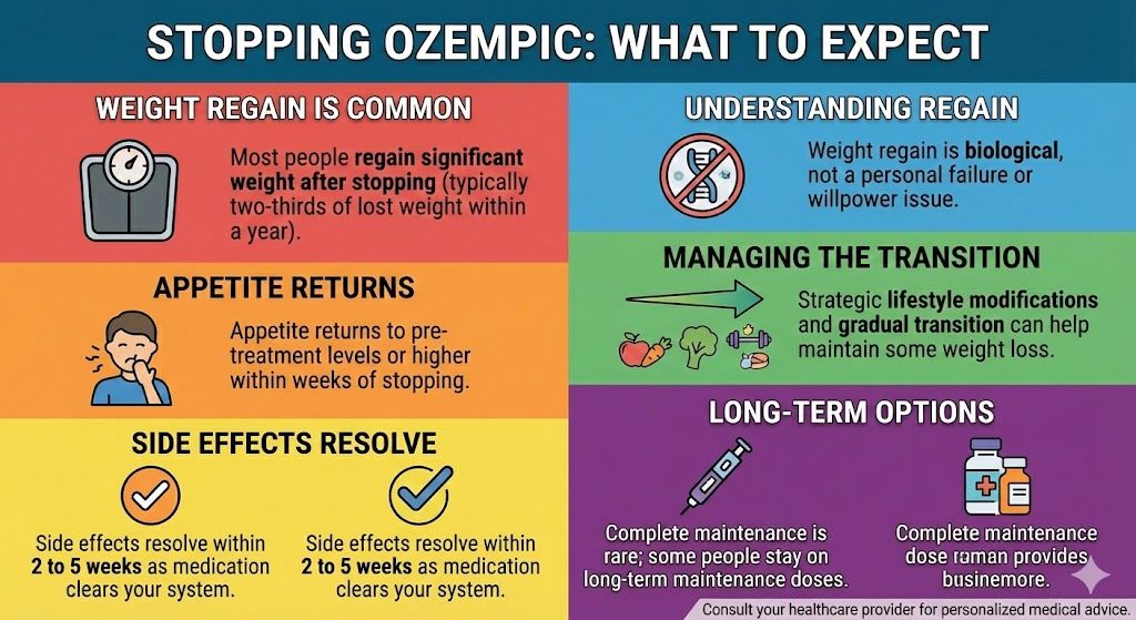 Stopping Ozempic Chart