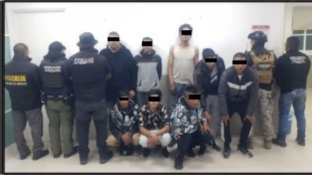 Detienen a 39 criminales durante operativos en el Estado de México