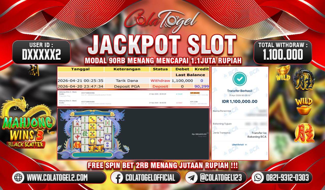 JACKPOT SLOT GACORR!!