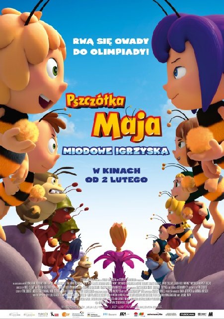 Pszczółka Maja: Miodowe Igrzyska / Maya The Bee: The Honey Games (2018) MULTi.1080p.BluRay.Remux.AVC.DTS-HD.MA 5.1-fHD / POLSKI DUBBING