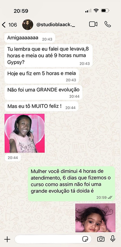 Depoimento aluna 5