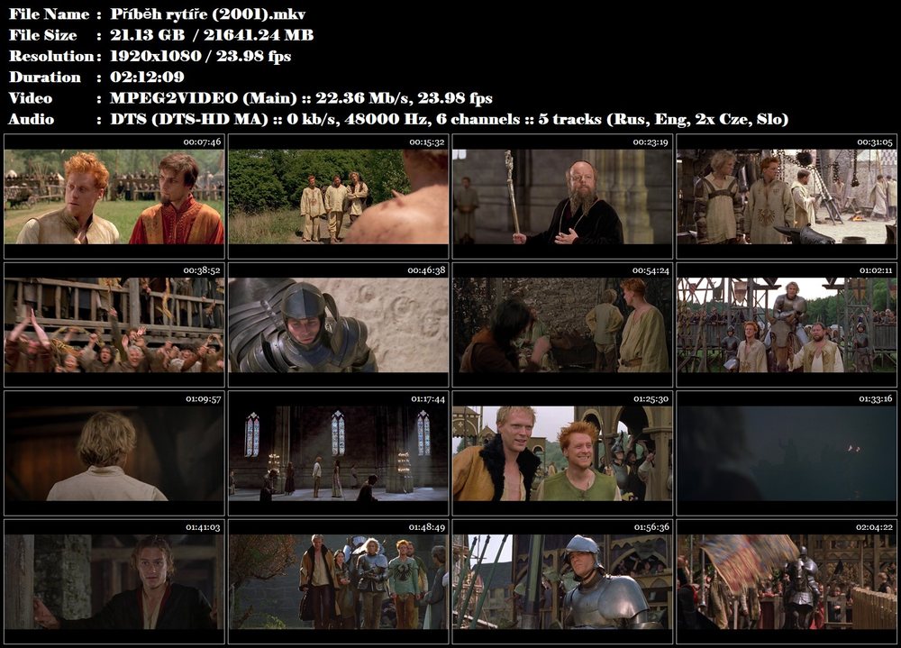Re: Příběh rytíře / Knight's Tale (2001)
