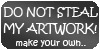 dont steal my artwork