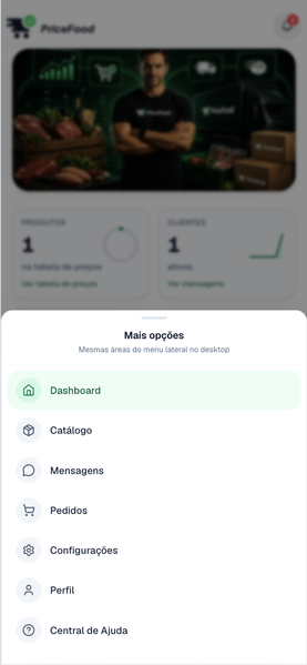 Etapa 2 — acesse Perfil