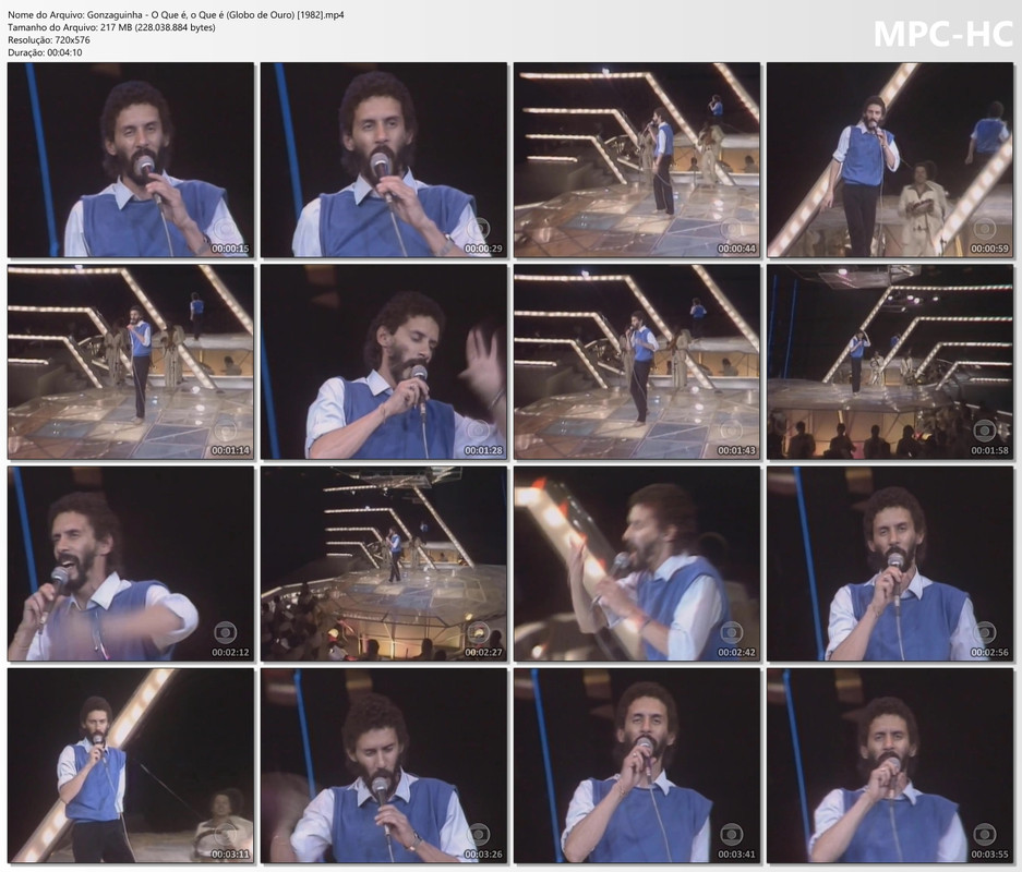 Gonzaguinha - O Que é, o Que é (Globo de Ouro) (Site) [1982]