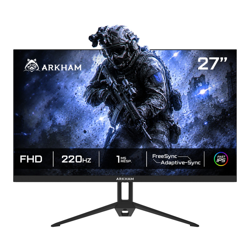MONITOR GAMER ARKHAM ARK27220FI8 27 PULGADAS 220HZ FHD FAST IPS 1MS