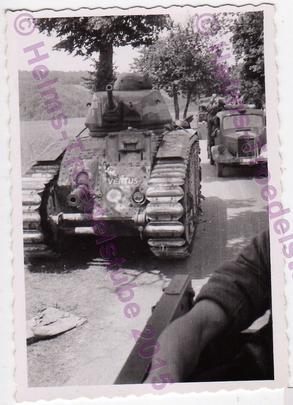 Orig.Foto,Saint-Germain-de-Modéon 1940, Beute-Pa