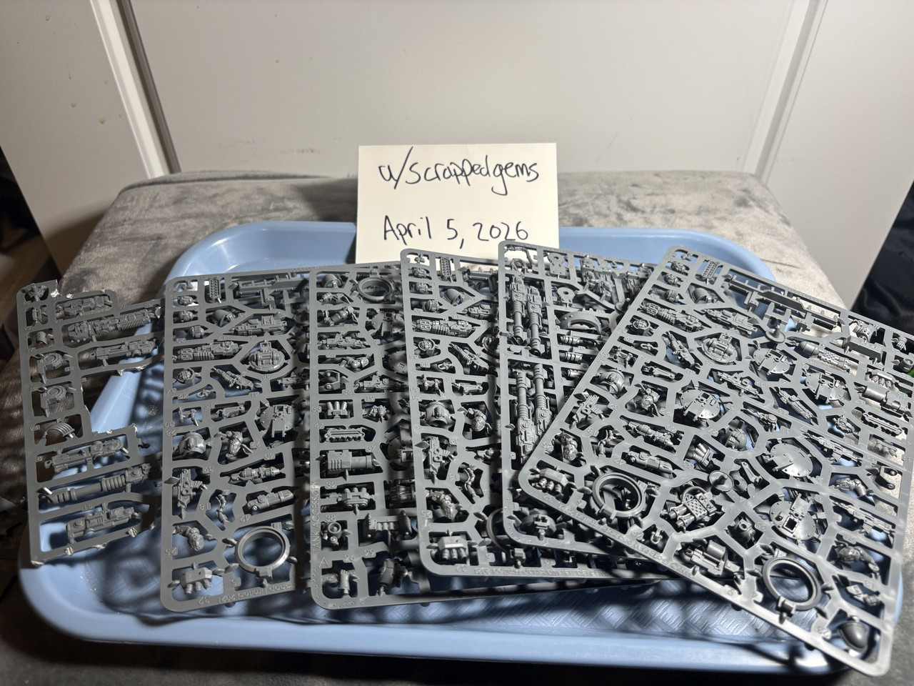 Tanks Bits on Sprues 12