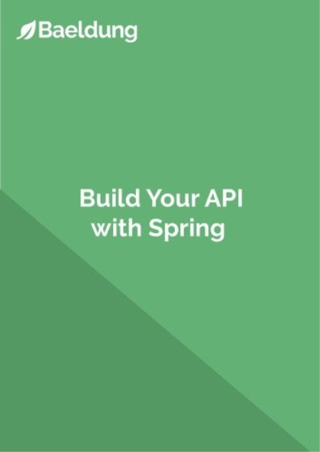 Build Your API with Spring