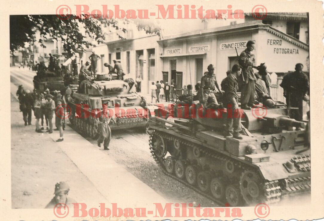 V904 Italien Corio 1944 Wehrmacht Panzerkampfwagen IV Panzer III Schürzen TOP