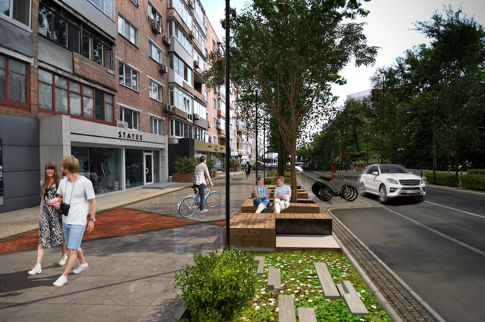 Благоустройство улицы проекты