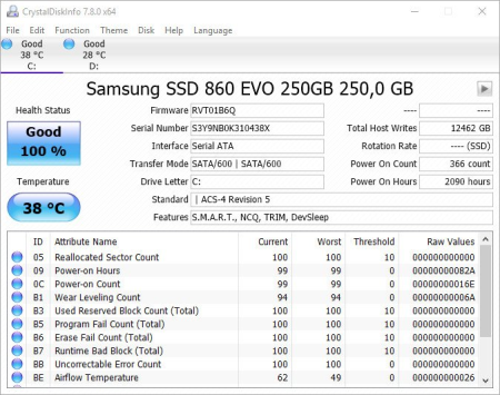 CrystalDiskInfo 8.8.4 Multilingual