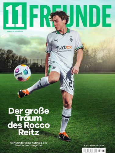 Cover: 11 Freunde Magazin fuer Fußball-Kultur No 267 Februar 2024