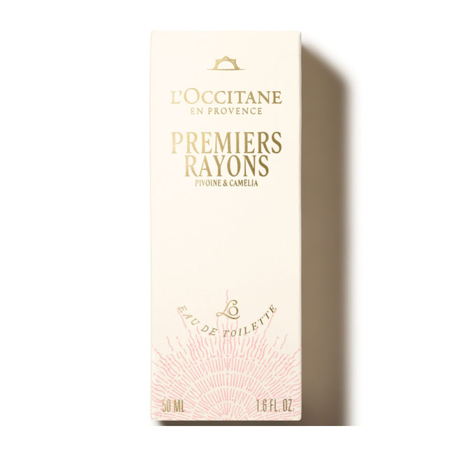 L'Occitane Premiers Rayons Peony & Camellia 1.6oz 50ml Eau De