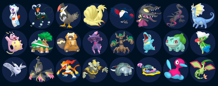 [PokeCommunity.com] Create your own Favourite Pokémon List.
