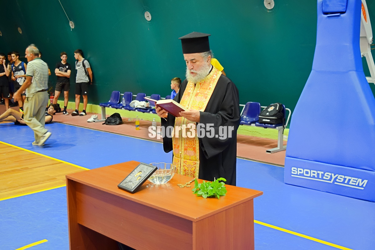, Αγιασμός και ευχές για μια επιτυχημένη σεζόν στην Καλαμάτα B.C. (φωτογραφίες και βίντεο)