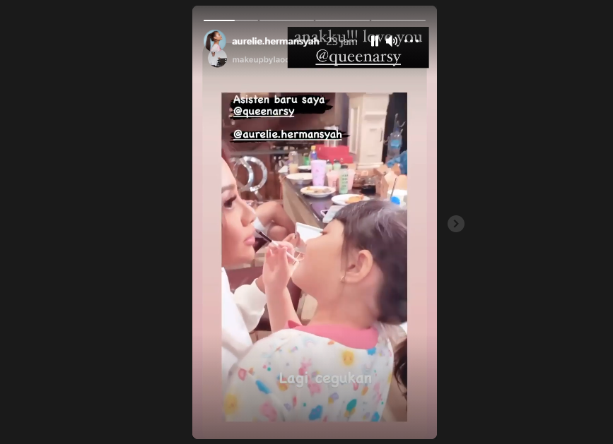 Aurel Hermansyah bagikan momen kebersamaan bareng Arsy