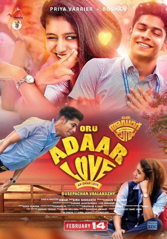 Oru Adaar Love (2019) Uncut Hindi Dubbed WEB-DL x264 480P 720P 1080P