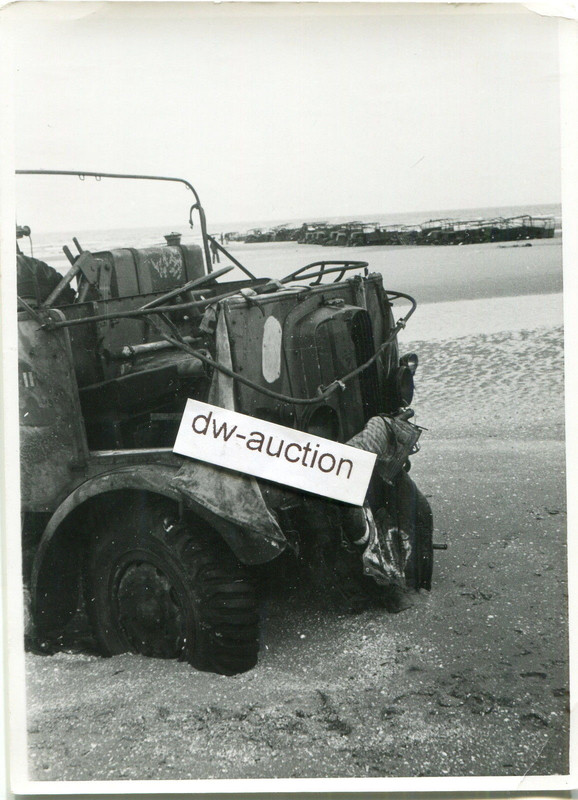 Dunkerque Dünkirchen , zerstörtes Fahrzeug am St