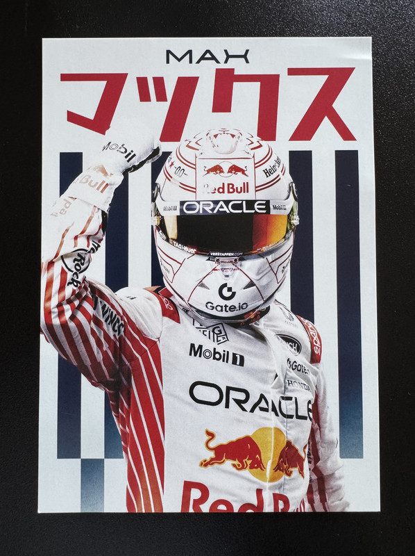 Max Verstappen 2025 Japanese GP Red Bull x Honda Limited Edition
