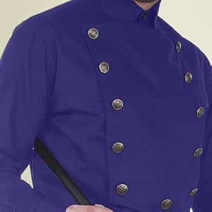 Steampunk shirt navy