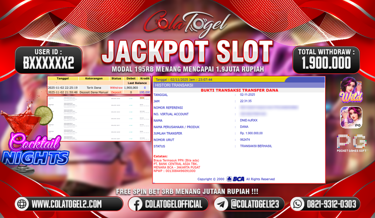 JACKPOT SLOT GACOR!!