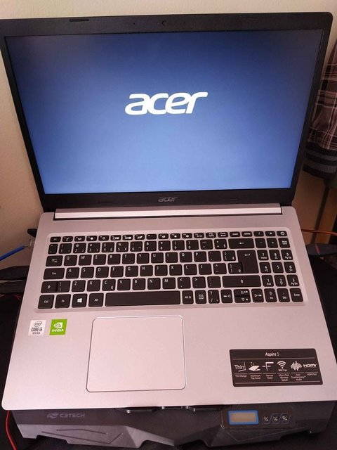 Notebook Acer®, Intel® Core™ i5 10210U, 8GB, 512GB SSD, Tela de 15,6”, Nvidia GeForce MX 250 – A515-54G-52C1