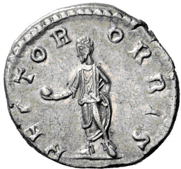 Glosario de monedas romanas. RECTOR ORBIS. 1