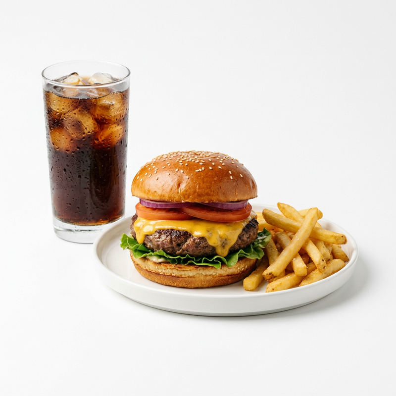Menú Hamburguesa De Ternera
