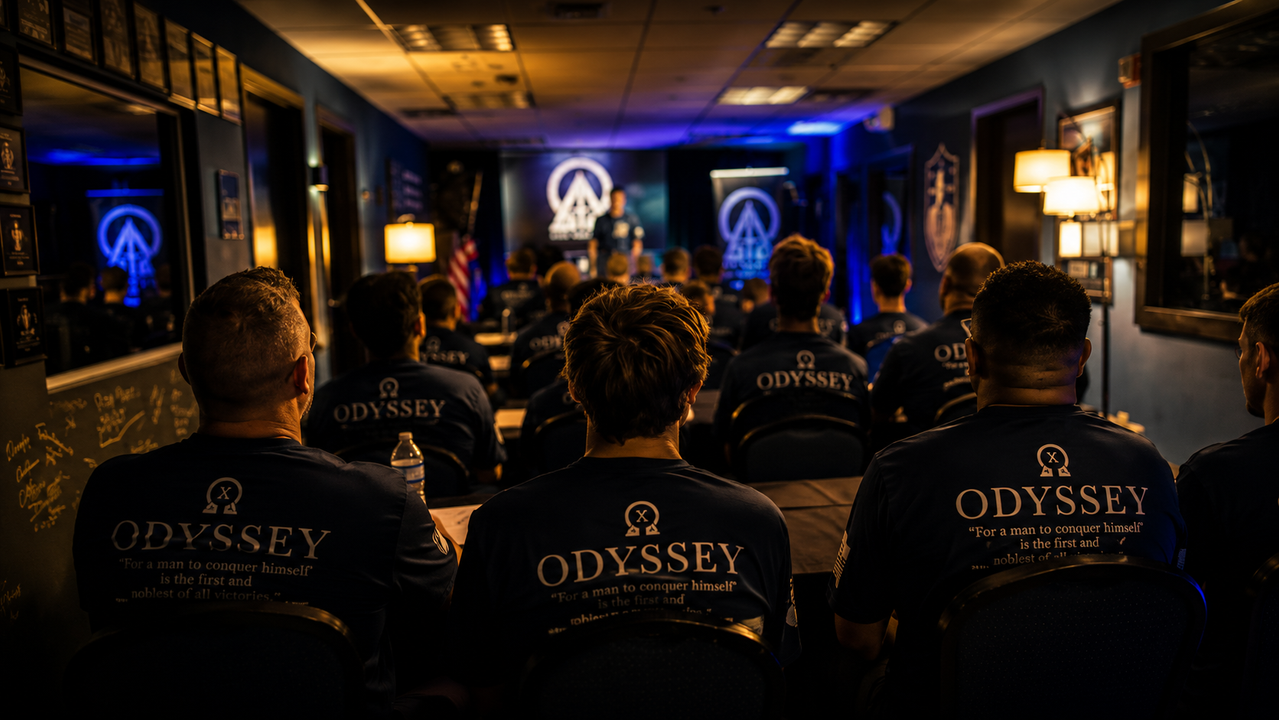 The Odyssey father and son