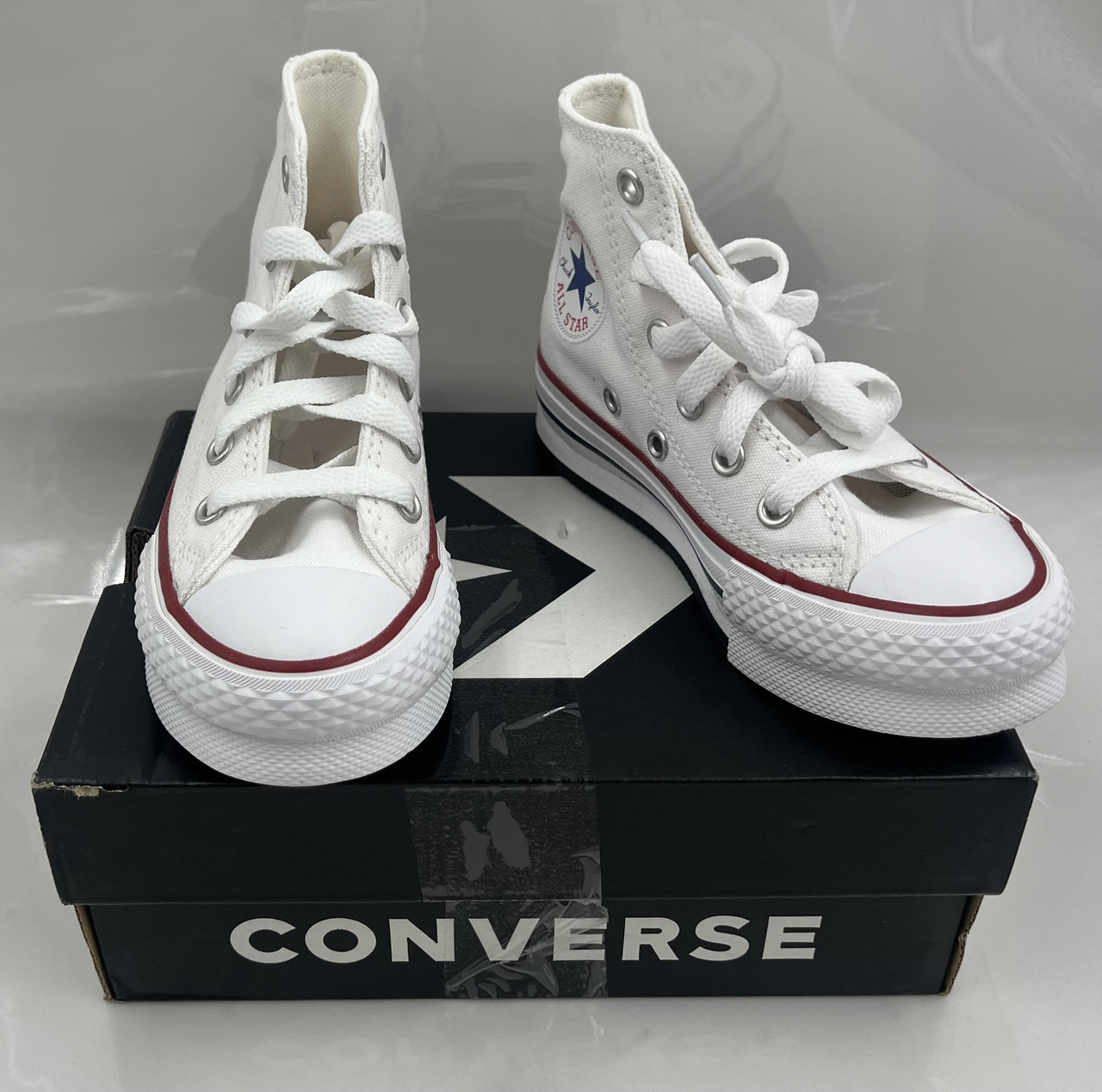 CONVERSE CHUCK TAYLOR ALL STAR CTAS EVA LIFT HIGH TOP 372860F YOUTH 11 WHITE