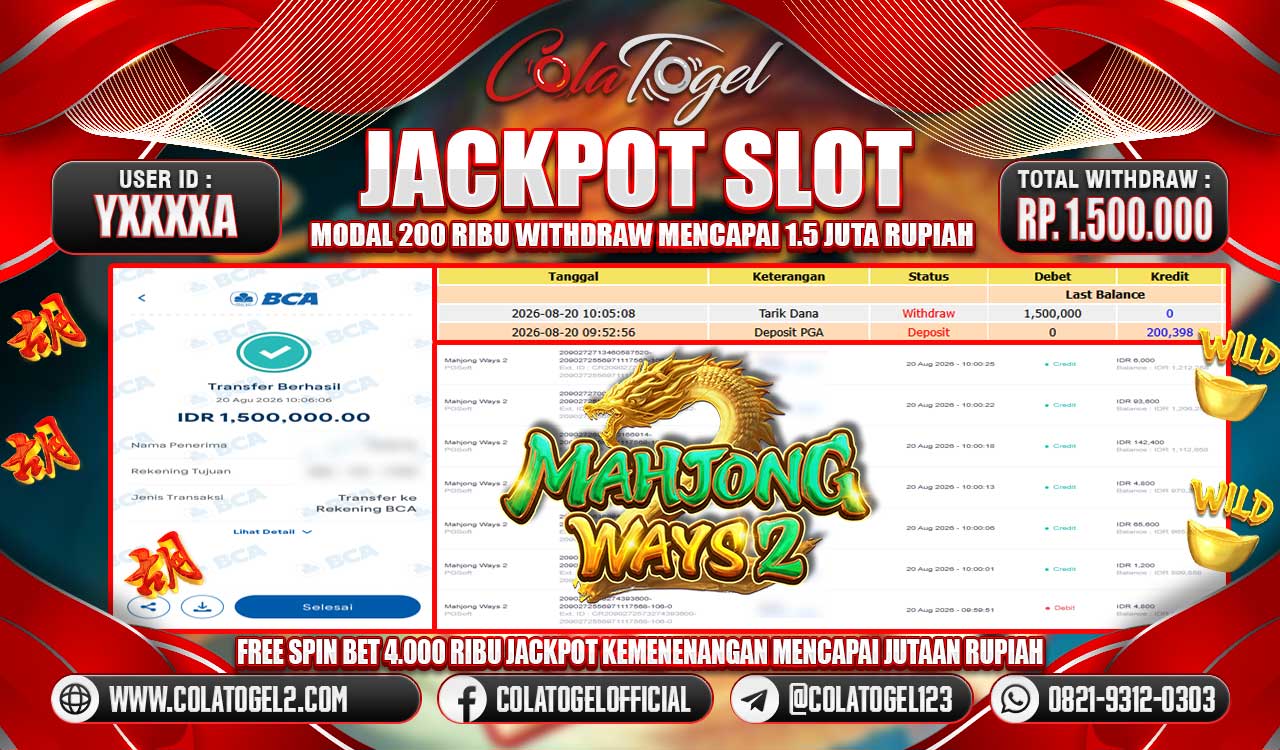 JACKPOT SLOT GACORR!!