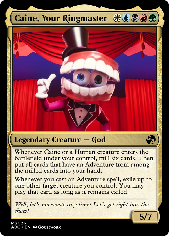 Caine Your Ringmaster