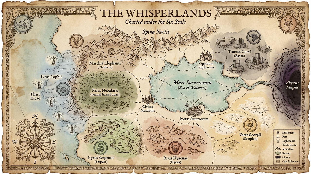 Whisperlands Map