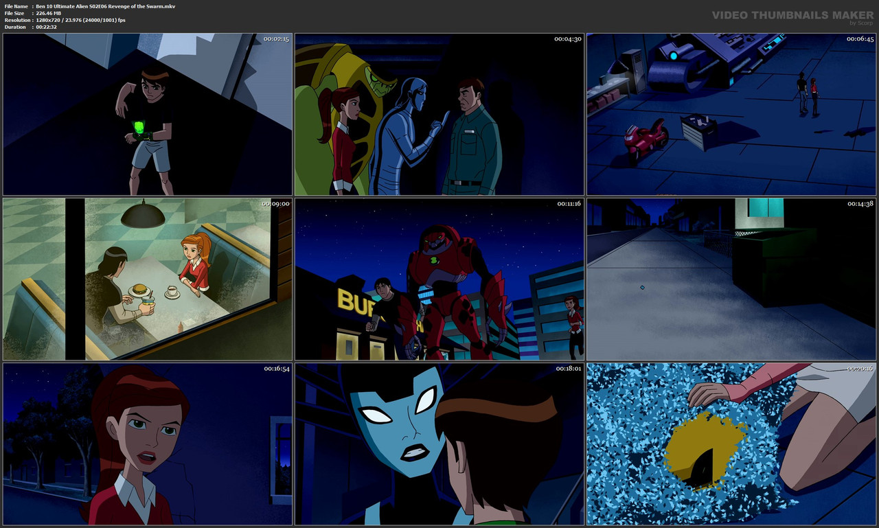 Ben 10 Ultimate Alien S02E06 Revenge of the Swarm.mkv