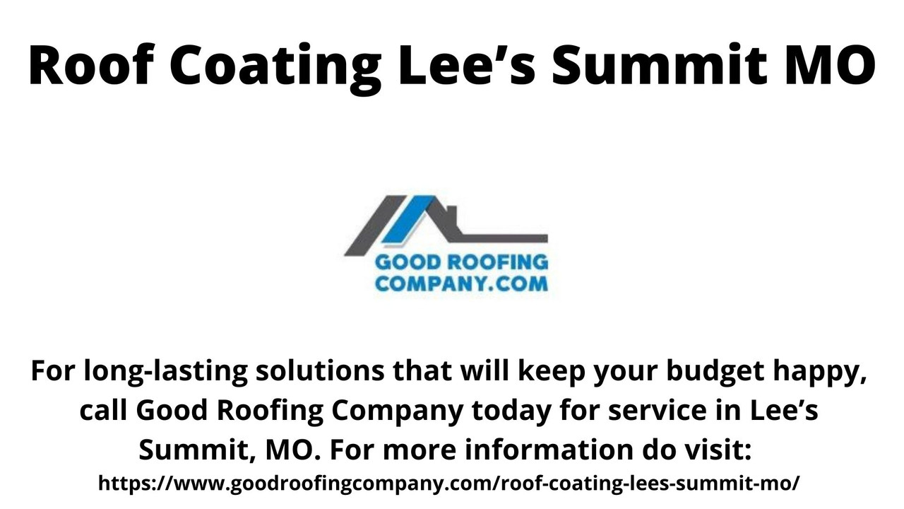 Roof Coating Lee’s Summit MO (1)
