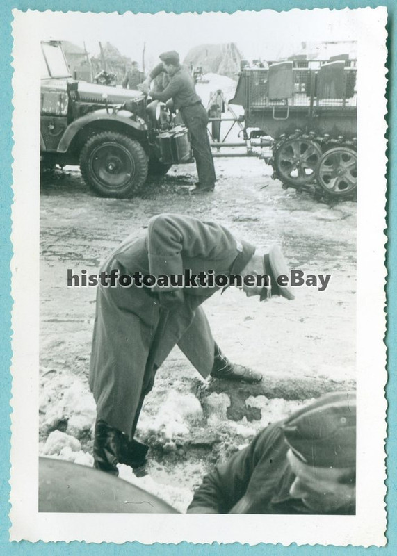 Foto Offizier Kompaniechef 5Fla.Btl.59 Rumänien 