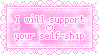i will support your selfship
