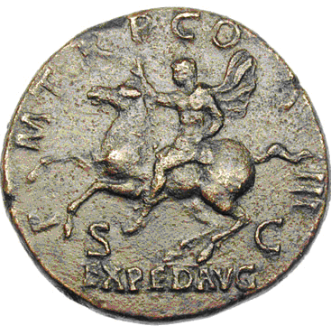 Glosario de monedas romanas. EXPEDITIO. 13