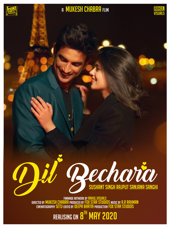 Dil Bechara (2020) Hindi 480p WEB-DL x264 AAC 400MB ESub