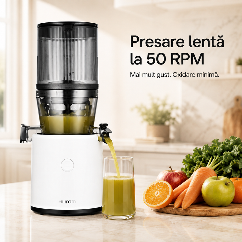 storcator de fructe si legume hurom h320n alb - descriere 2
