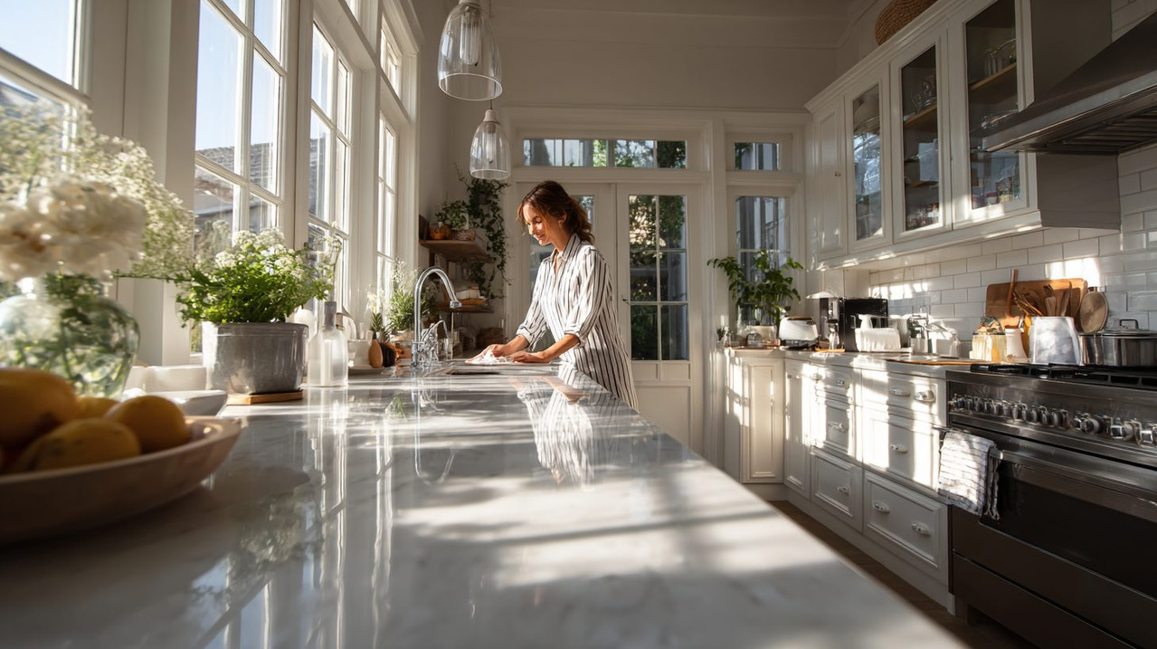 Генеральная уборка кухни: чистка поверхностей и техники