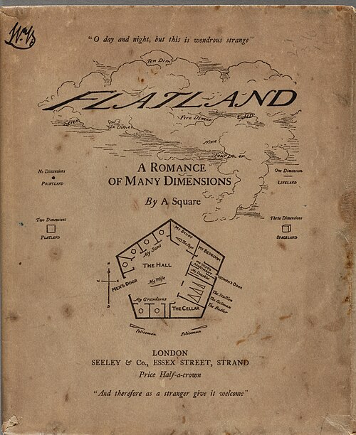 Flatland First edition bookcover