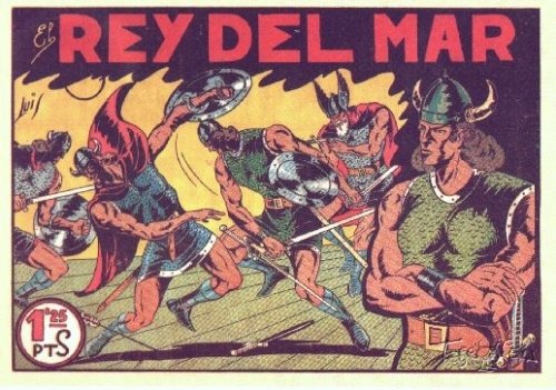 rey del mar el valenciana 1949 - El Rey del Mar (Editorial Valenciana) (Completo)