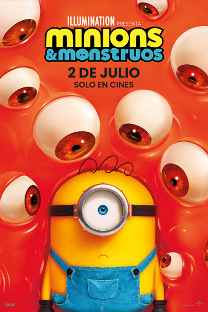 Póster de Minions y Monstruos